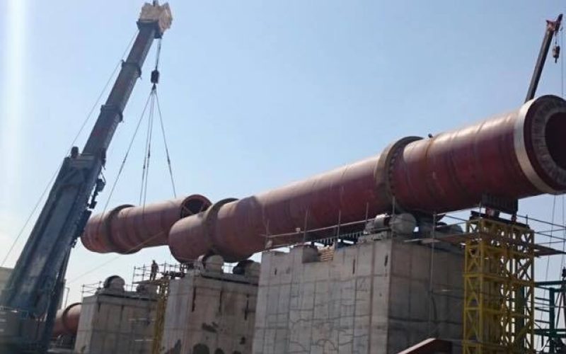 Kiln Section Erection